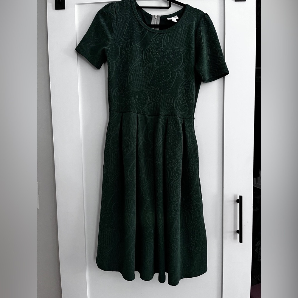 LuLaRoe Amelia Dress in Green